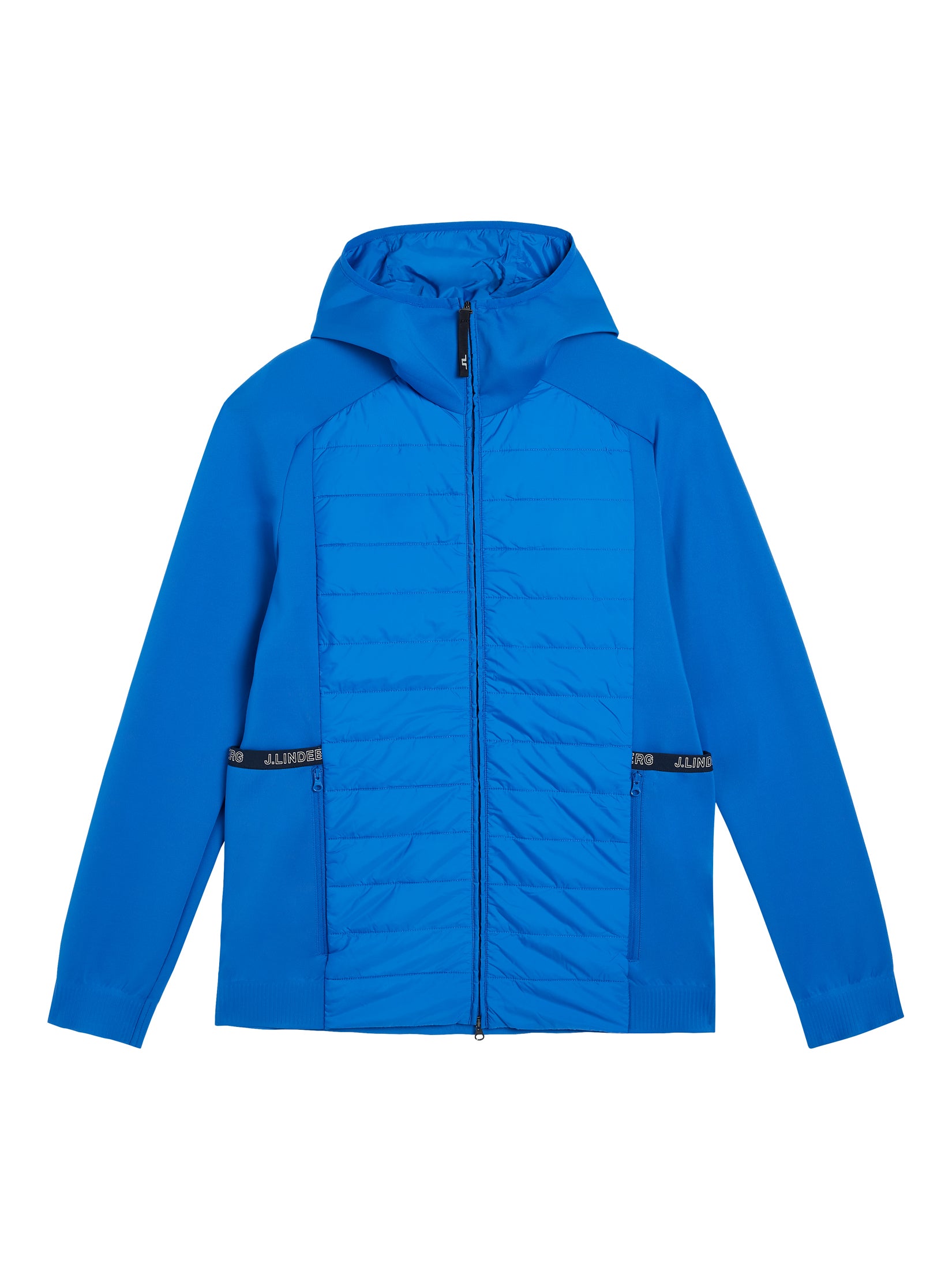 KENNY HYBRID HOOD / Nautical Blue – J.Lindeberg