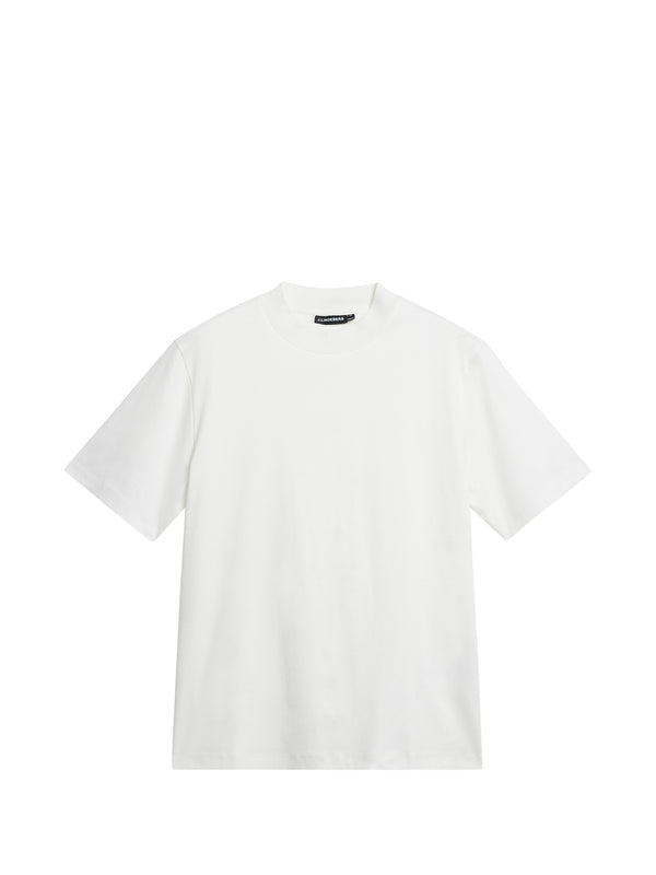 Ace Mock Neck T-shirt / White