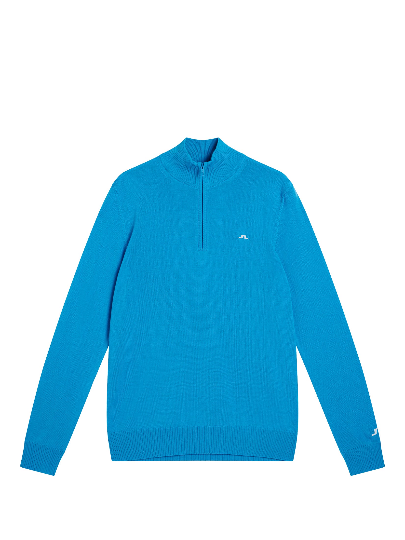 Kian Zipped Sweater / Brilliant Blue – J.Lindeberg