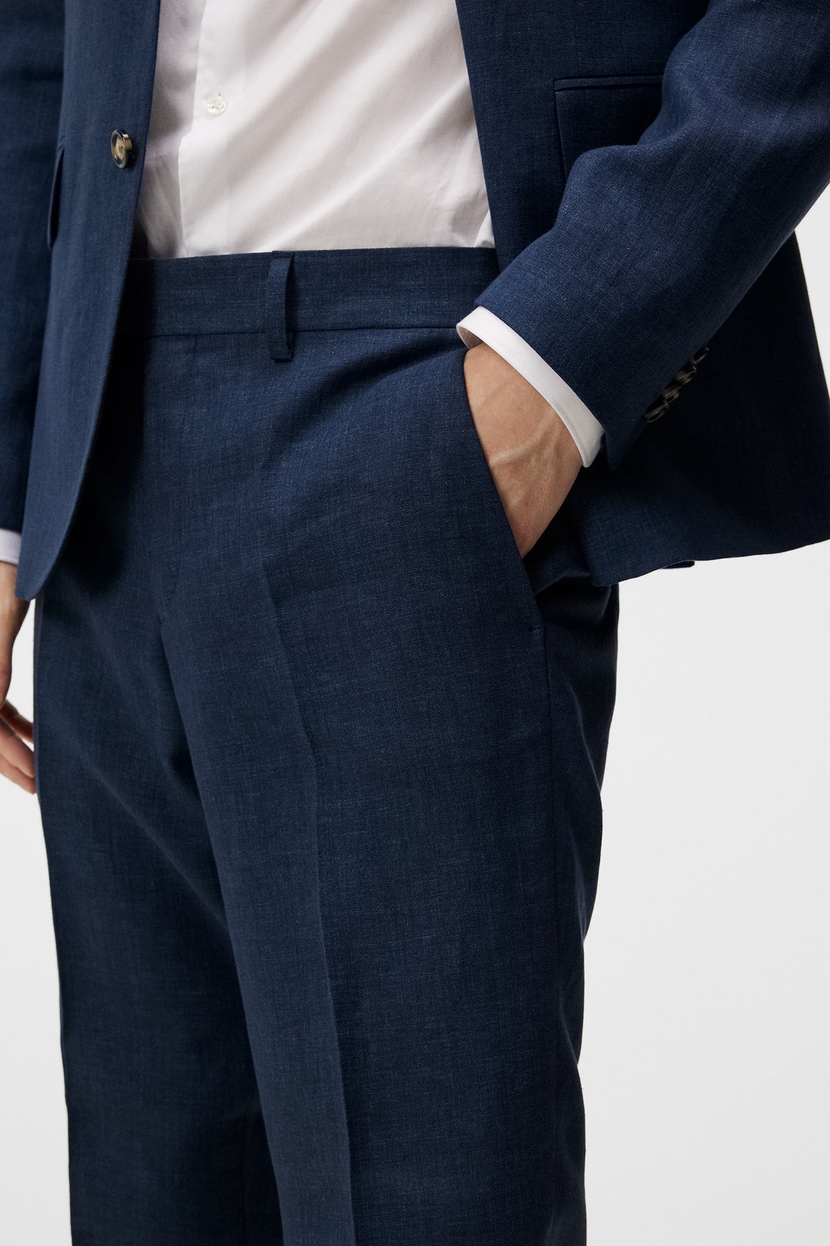 Grant Super Linen Pants / Blue Indigo