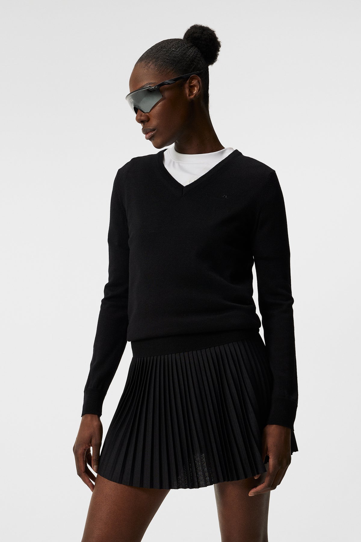 Amaya Knitted Sweater / Black