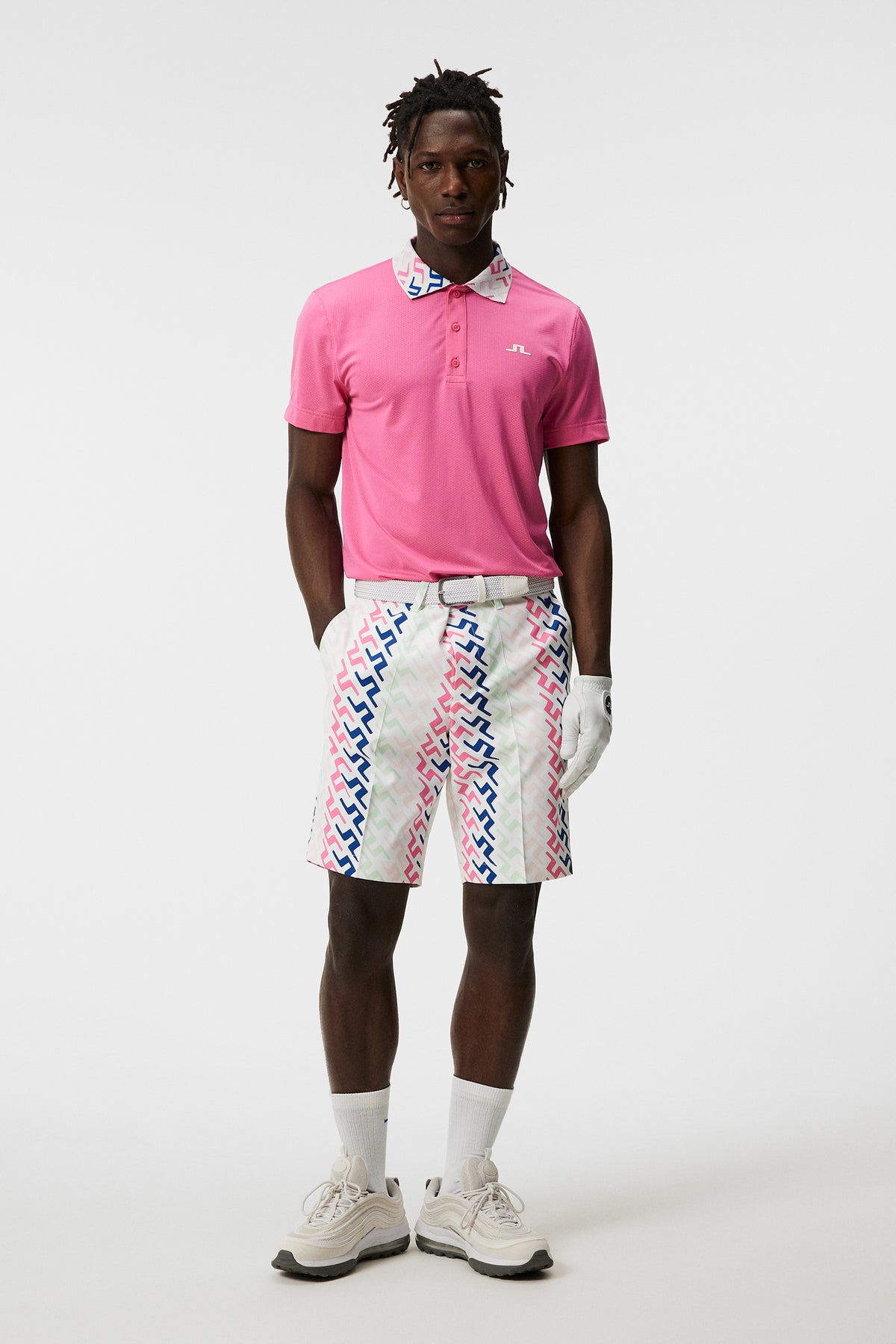 Eloy Print Shorts / Pink Painted Bridge