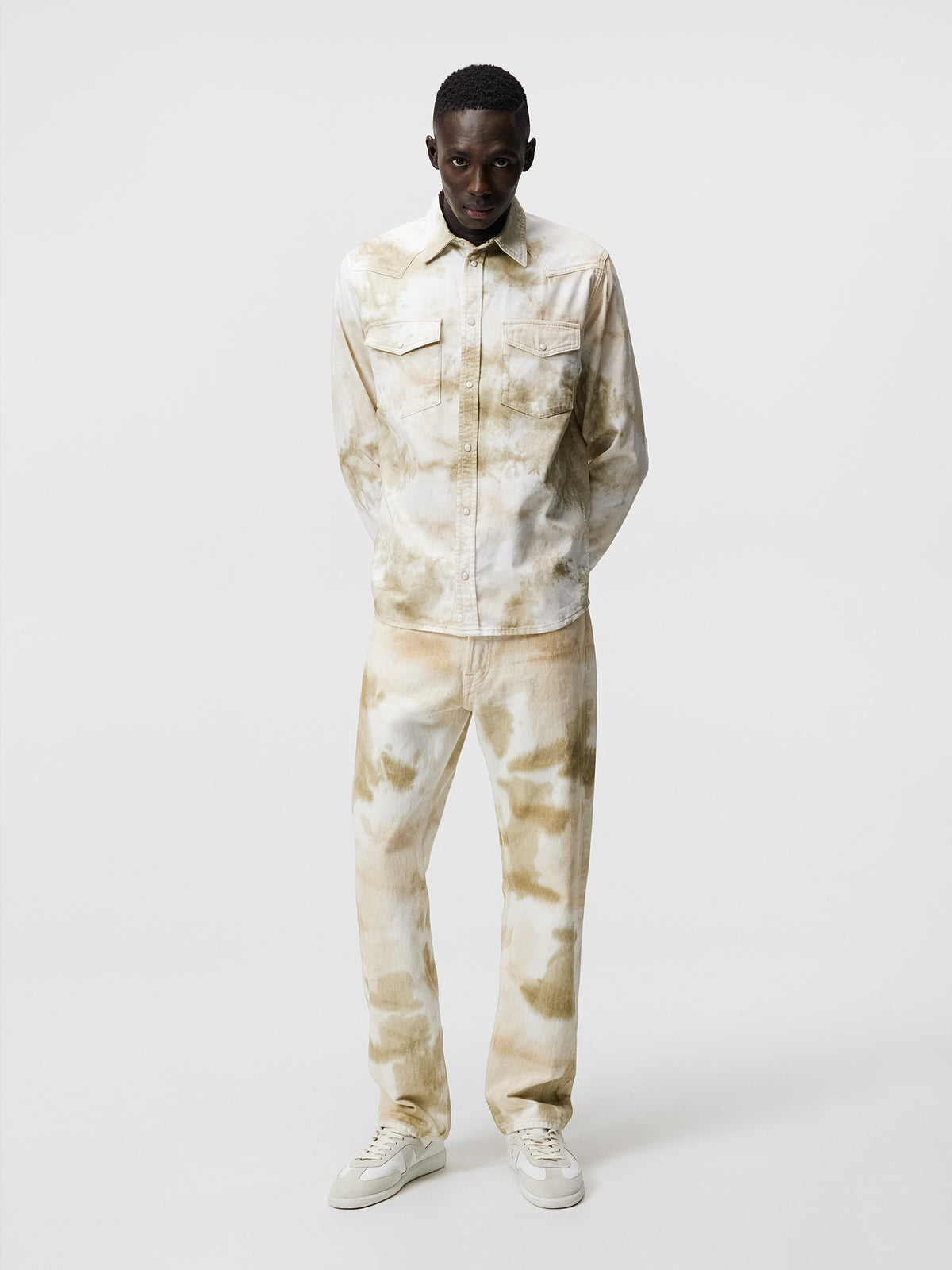 Carson Drip-Dye Shirt / Aloe – J.Lindeberg