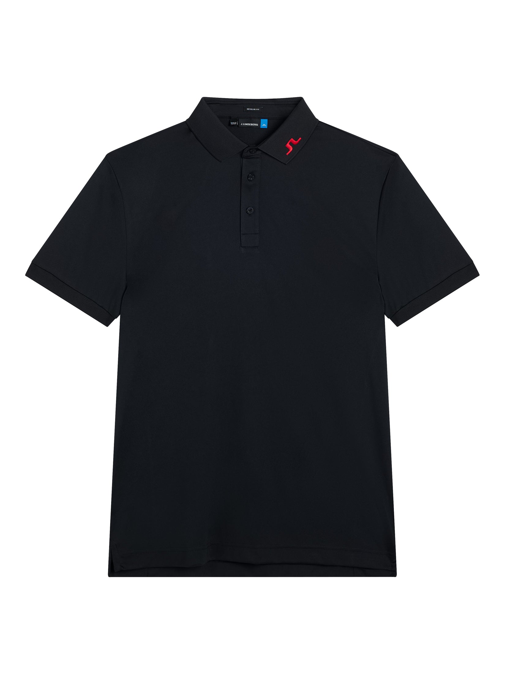 M KV Reg Fit Black J Lindeberg