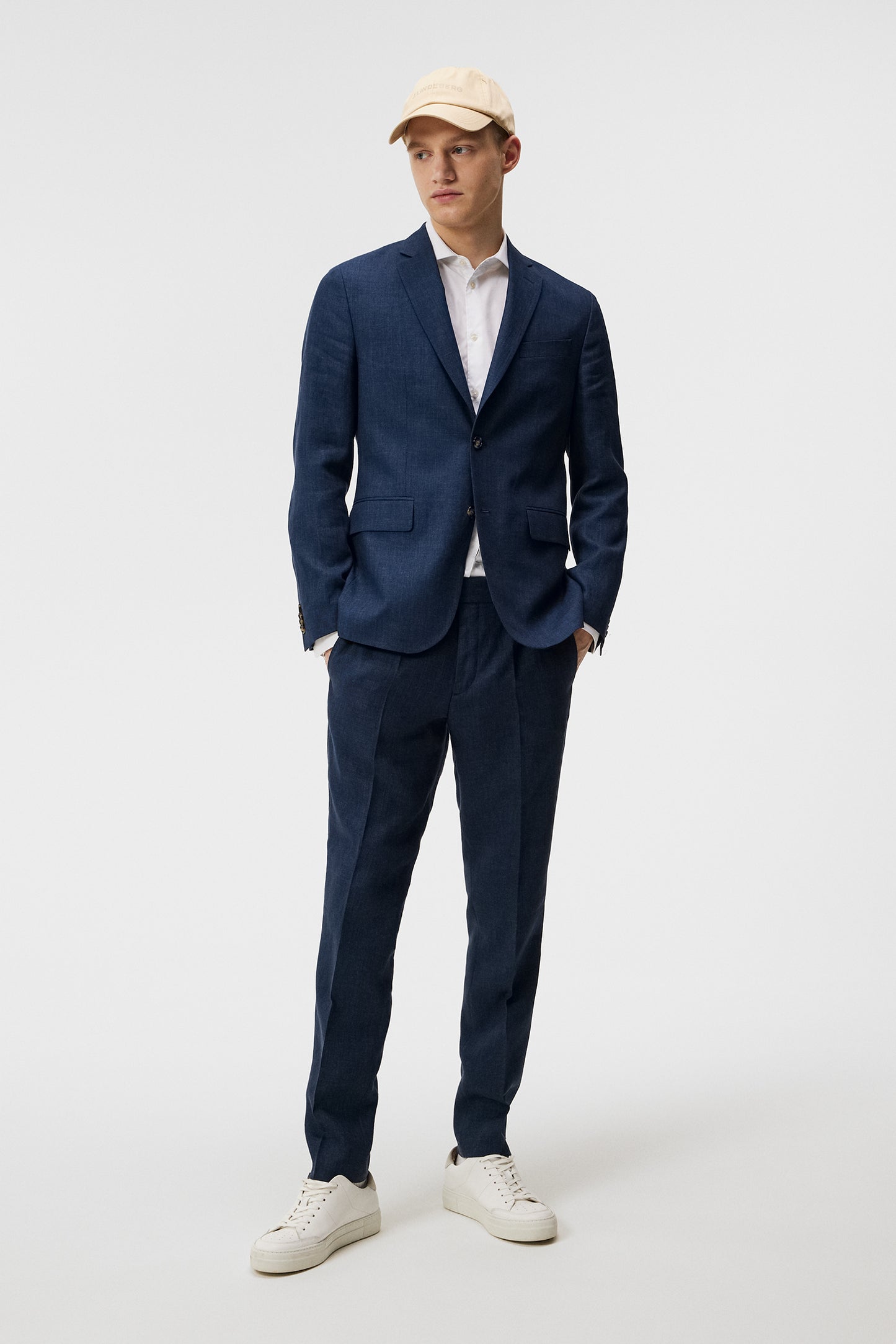 Grant Super Linen Pants / Blue Indigo