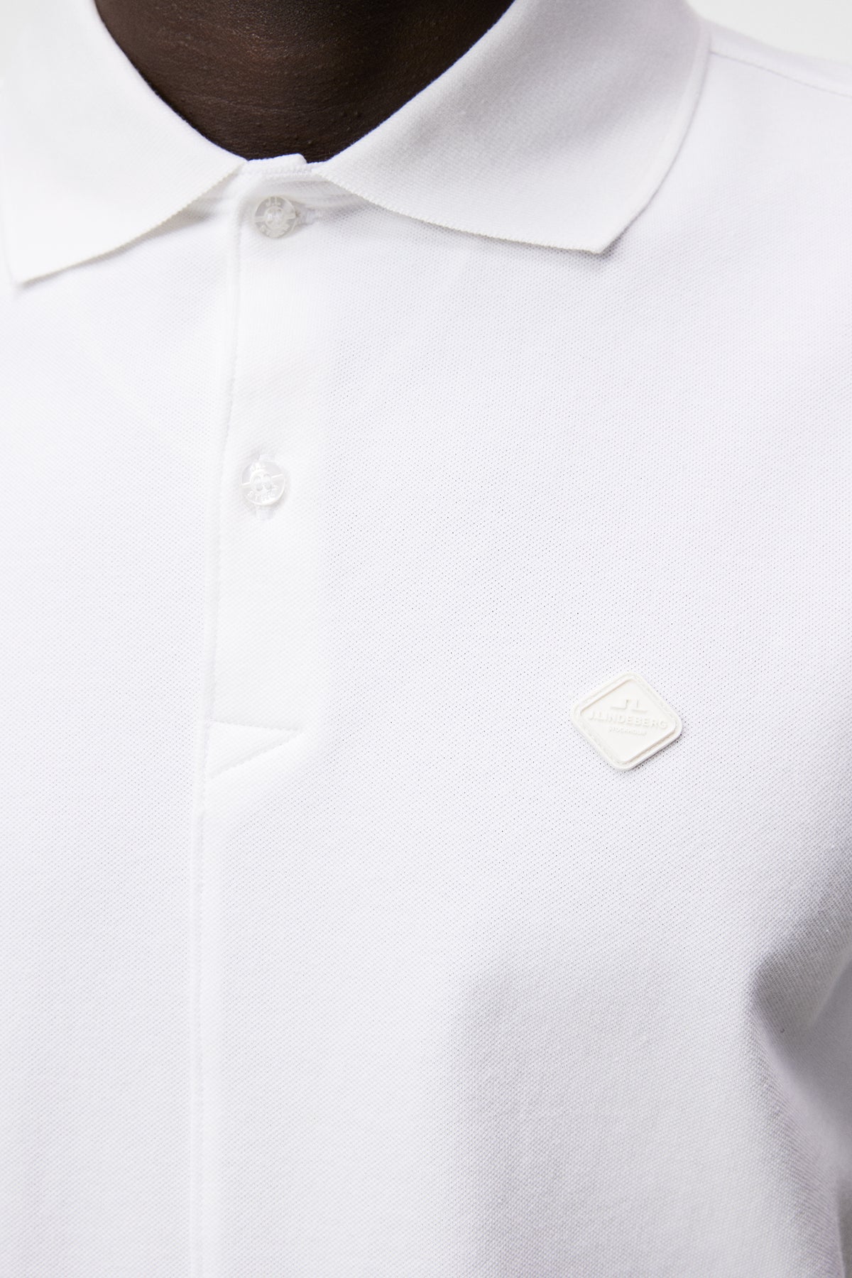 Rubi Slim Polo Shirt / White