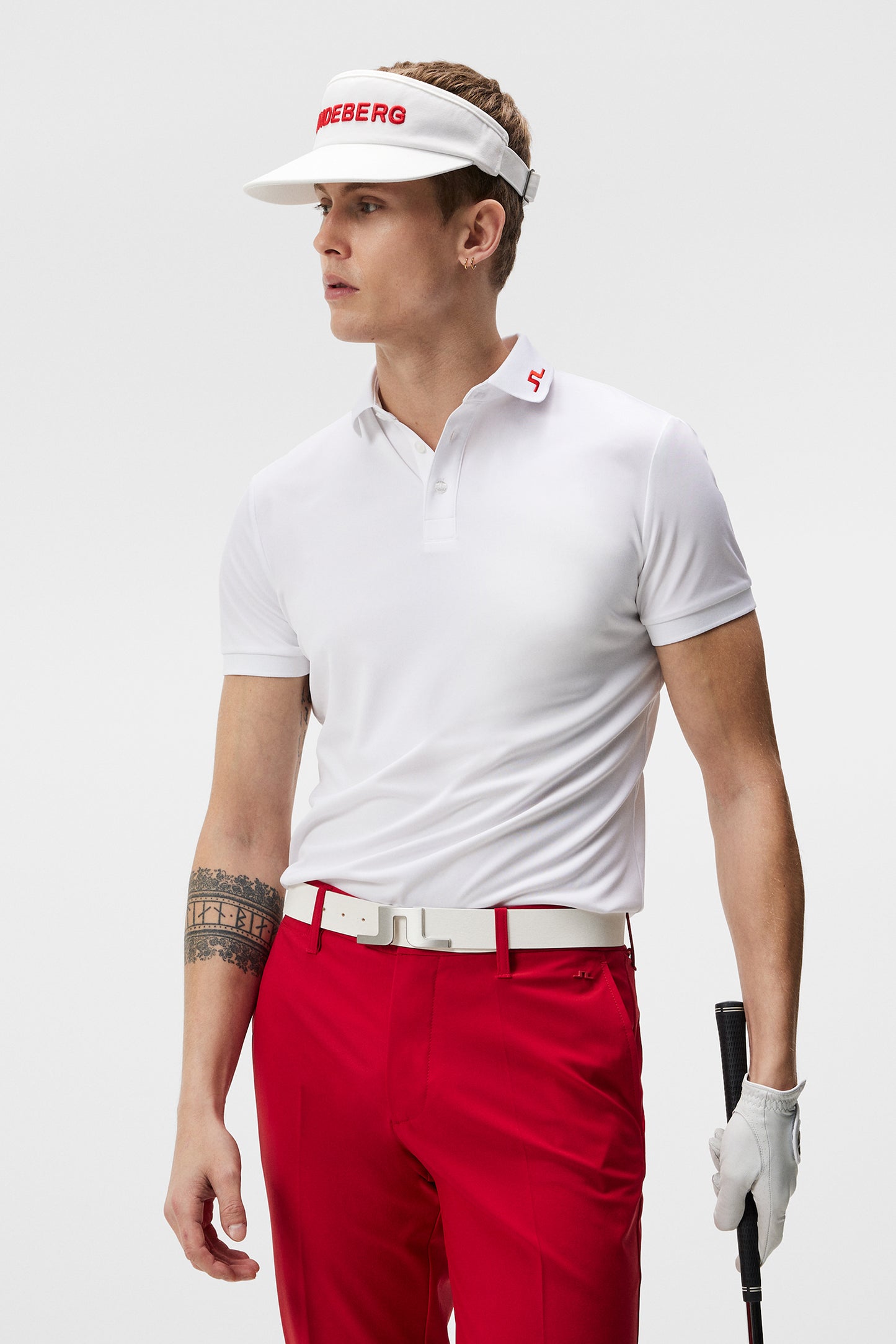 KV Regular Fit Polo / Fiery Red