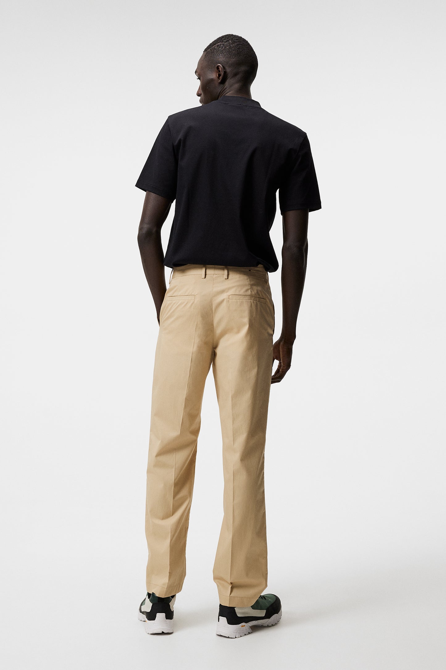 Dropper Light Cotton Pants / Safari Beige