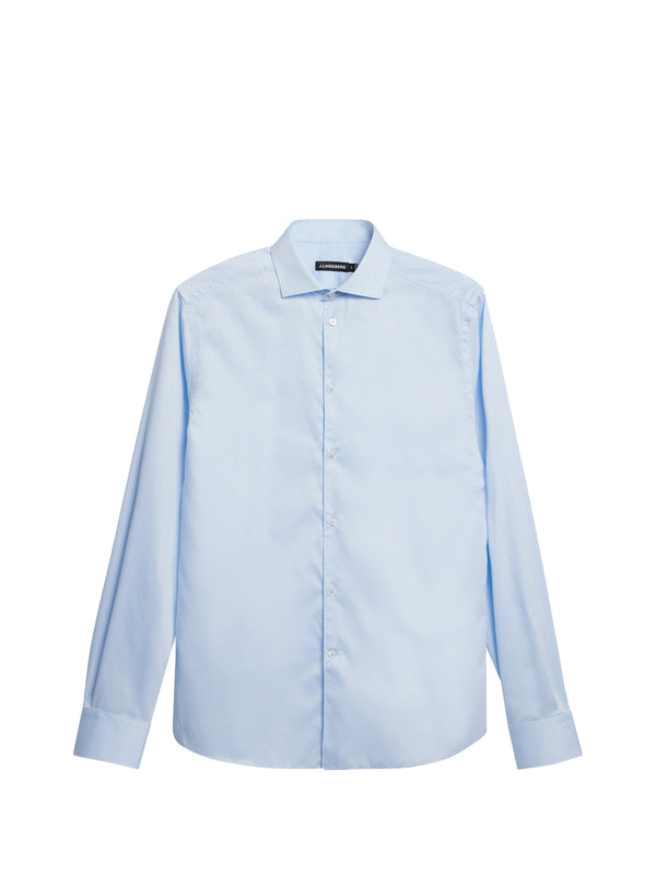 Non-iron Twill Superslim Shirt / Skyway