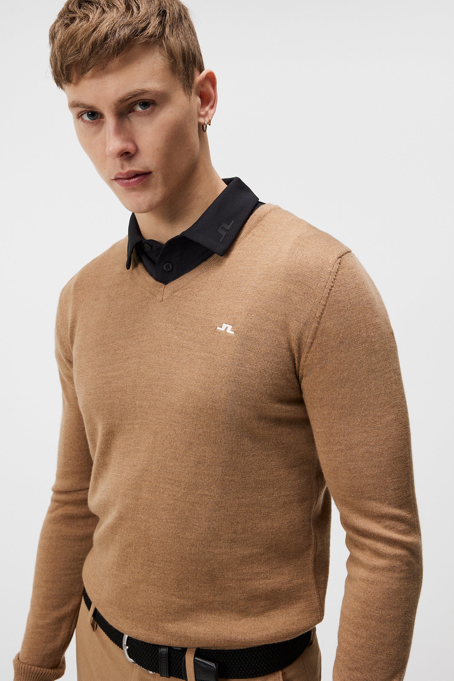 Lymann Knitted Sweater / Tiger Brown