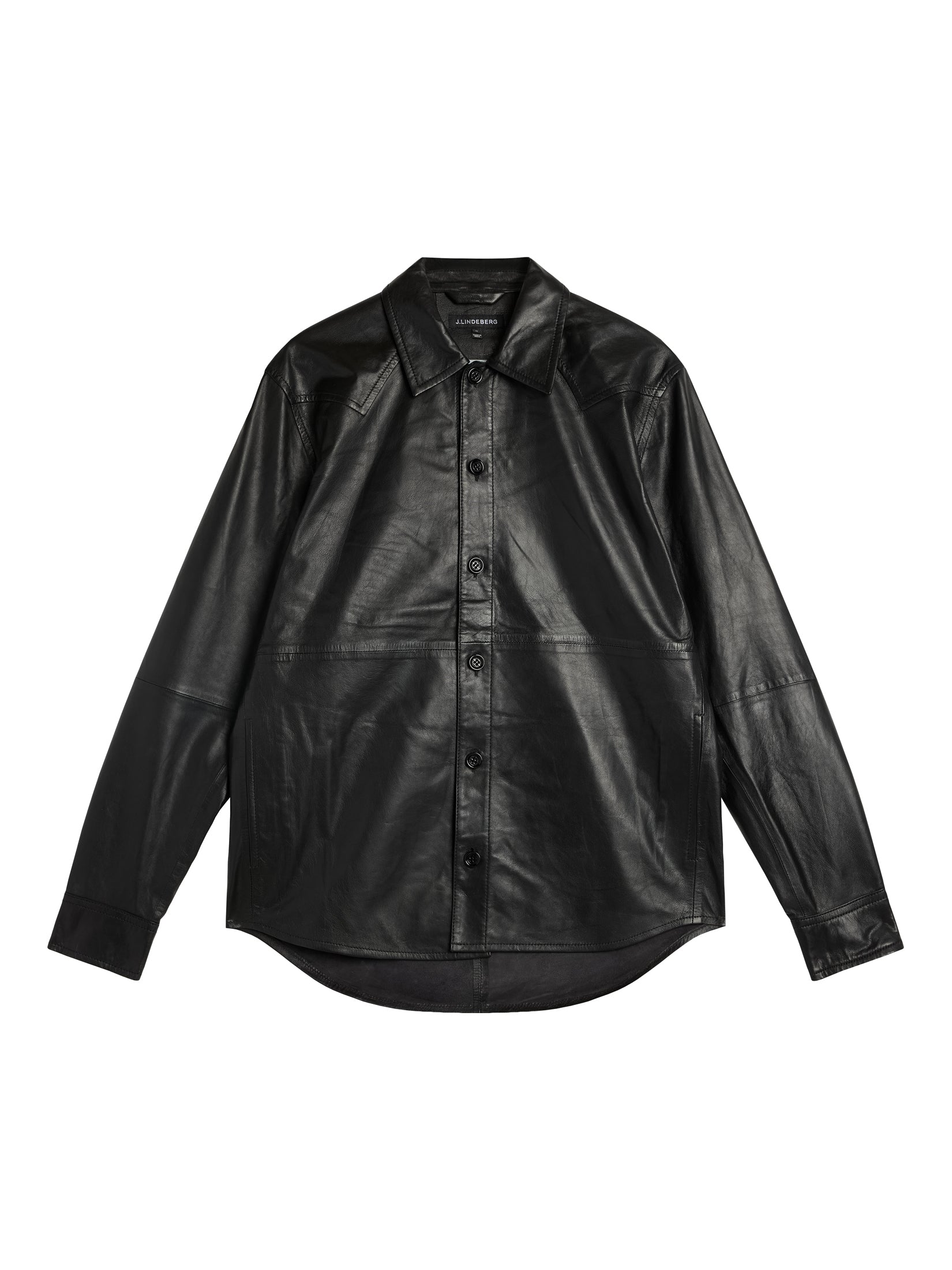Landon Leather overshirt / Black – J.Lindeberg