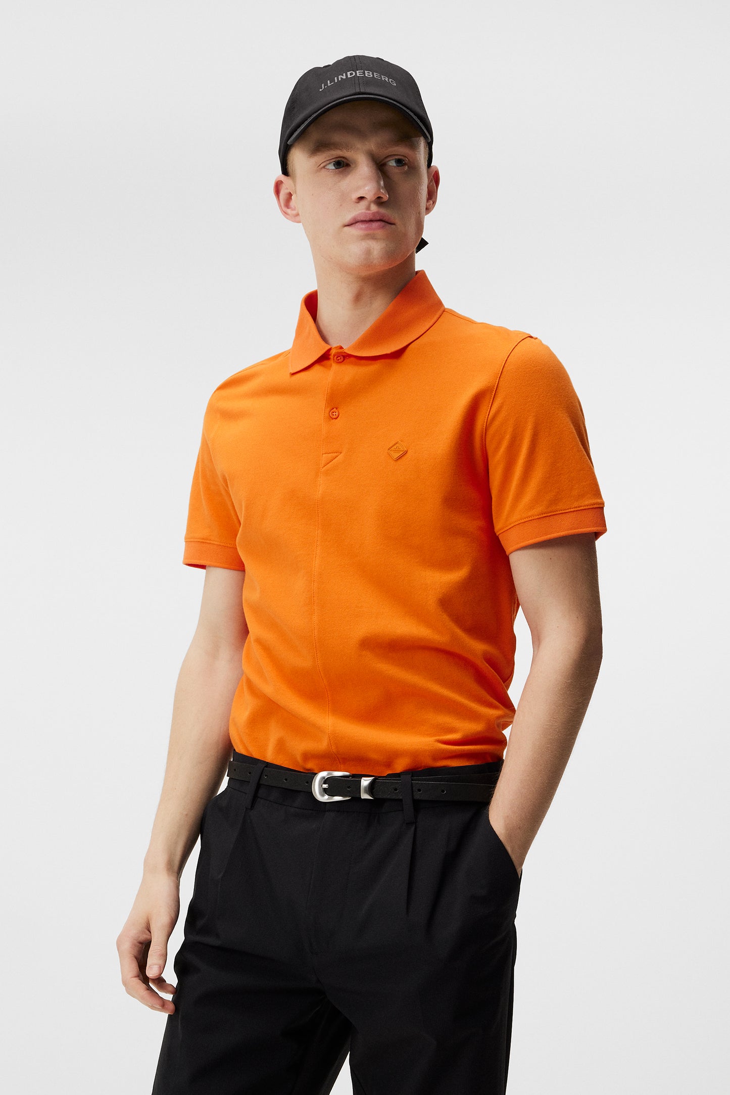 Rubi Slim Polo Shirt / Russet Orange